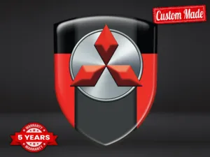 Mitsubishi Autocollants Logo Affaires Limité Qualité Pro